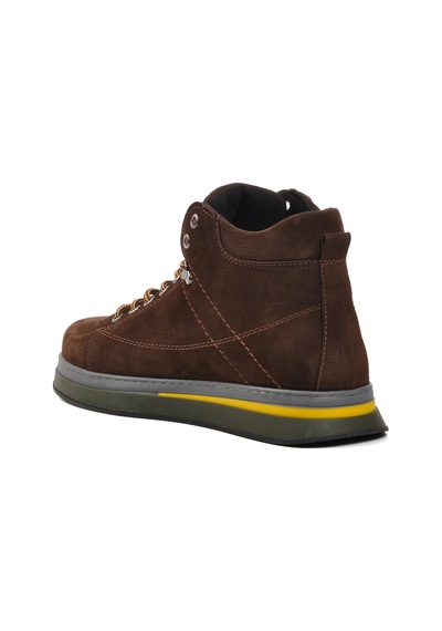 Pierre Cardin 1361654-24k Kahve Nubuk Hakiki Deri Erkek Bot 001