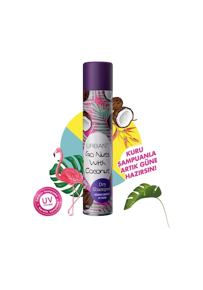 Urban Care Hacimlendirici Kuru Şampuan Go Nuts With Coconut 200 Ml- Vegan 1 KG