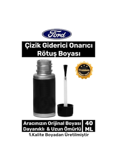 Özel Üretim Suya Dayanıklı Ford Marka Uyumlu Çizik Taş Izi  Onarıcı 40ml Oto Rötuş Boya