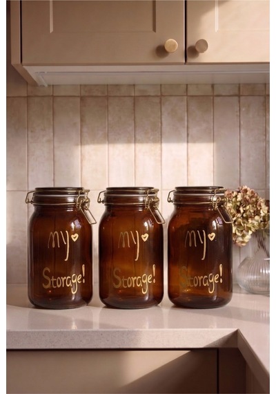 3'lü 1500 Ml Kilitli Kapaklı Contalı Amber Cam Kavanoz Seti Paslanmaz Çelik Mandallı Hava Geçirmez Kalın Cam Saklama Kavanozu Kahve Çay Bakliyat Erzak Kavanozu 11,5x11,5x20 Cm Kahverengi Kahverengi 3'lü 1500 Ml Kilitli Kapaklı Contalı Amber Cam Kavanoz Seti Paslanmaz Çelik Mandallı Hava Geçirmez Kalın Cam Saklama Kavanozu Kahve Çay Bakliyat Erzak Kavanozu 11,5x11,5x20 Cm Kahverengi Kahverengi