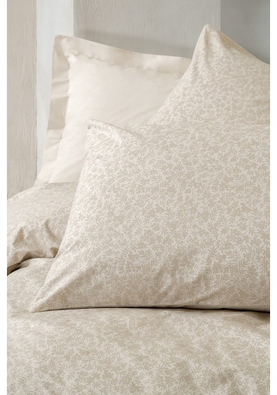 Cotton Box Petite Çift Kişilik Lastikli Çarşaflı Nevresim Takımı Milly Ekru