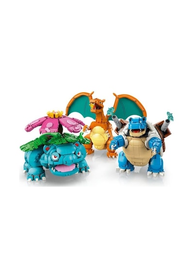 Lego 72153 Pokémon Venusaur, Charizard Ve Blastoise