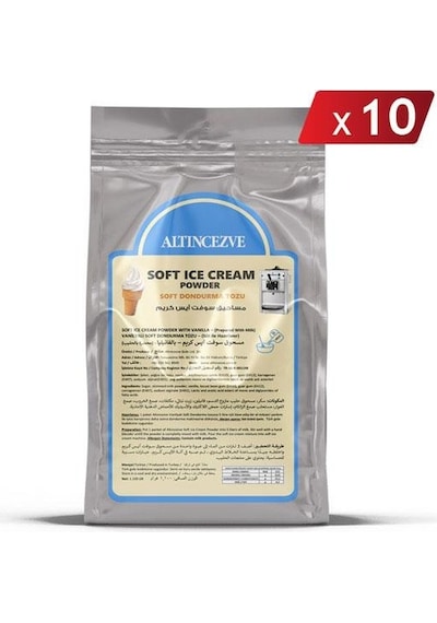 Altıncezve Soft Dondurma Tozu Vanilyalı 10 x 1300 G