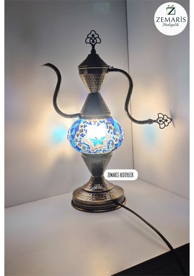 Otantik Mozaik İbrik Mavi - 729414262 Mavi