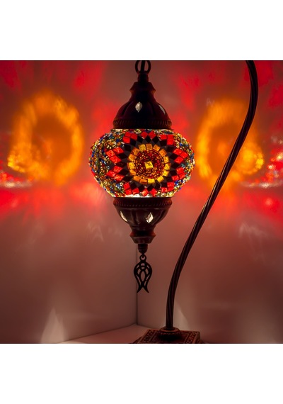 Dekoratif MOZAİK GECE LAMBASI EL YAPIMI LOŞ LAMBA