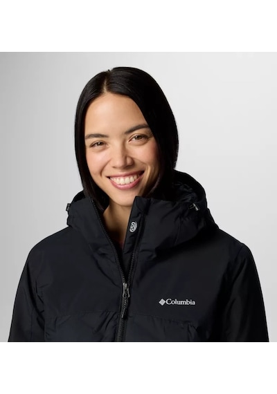 Columbia Wl3555 Grand Trek Iıı Su Geçirmez Kaz Tüyü Kadın Mont 2087951010 Siyah