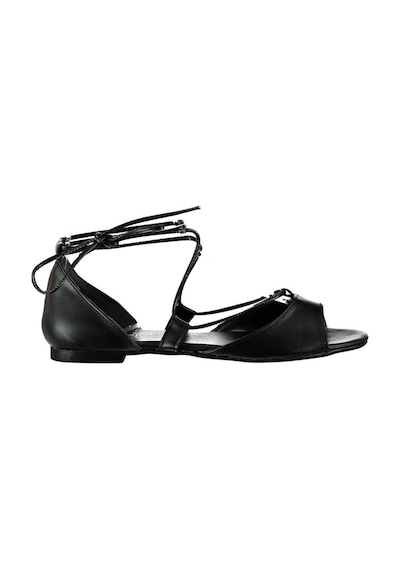 Fox Shoes Siyah Kadın Sandalet B726547309