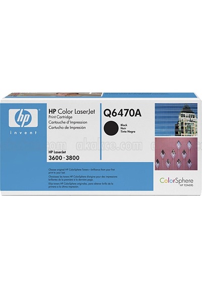 Hp -Q6470A Siyah Toner