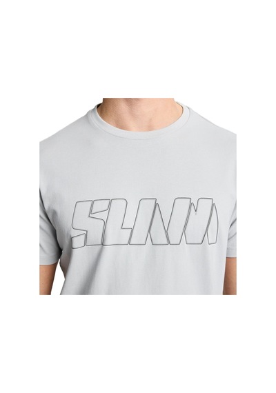 Slam Logo T-shırt W04 Gri