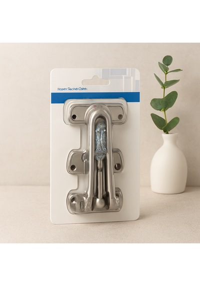 Çelik Kapı Emniyet Kelepçe Krom 60 Mm Diğer