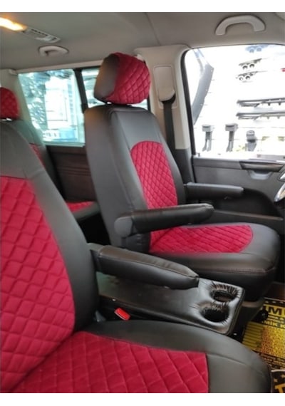 Volkswagen Caravelle 8+1 Araca Özel Oto Koltuk Kılıfı (500618211)