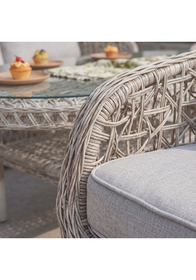 Zenda Rattan Bahçe Oturma Grubu 3+1+1 Sehpalı Rehome