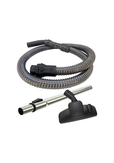 Bosch Uyumlu BSG8PRO1 Süpürge Çelik Telli Hortumu Başlığı Borusu