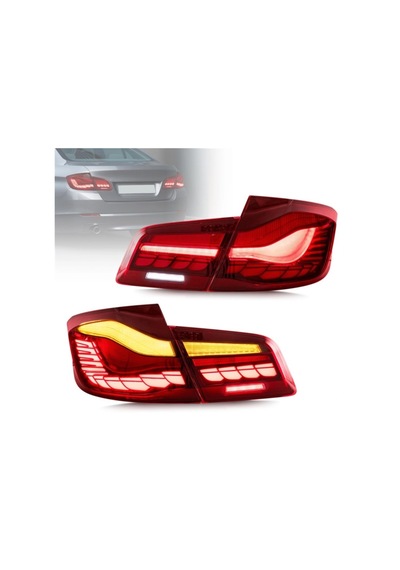 5 SERISI F10 IÇIN UYUMLU DRAGON LED STOP - KIRMIZI