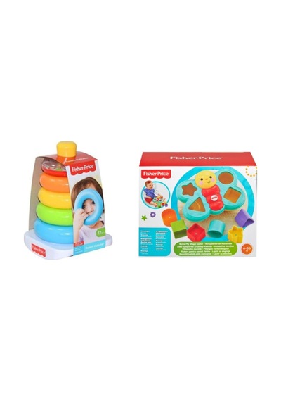 Fisher-price Şekil Eşleştirme Arkadaşı Kelebek Ve Renkli Halkalar