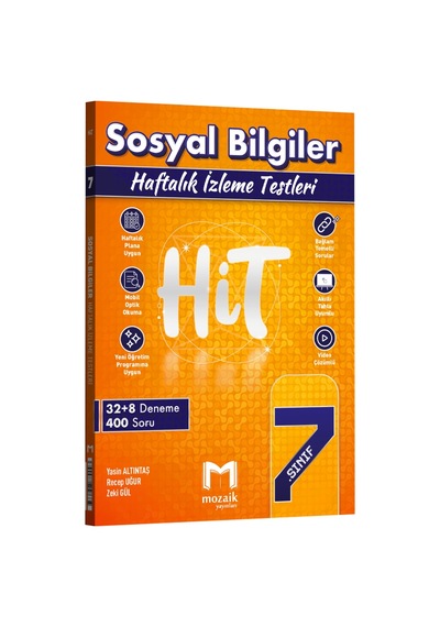 Mozaik 7.sınıf Hit 40 Lı Deneme Sosyal Bilg- 26-27