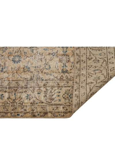 Klasik Modern Vintage Eskitme El Dokuma Halı 163 X 263 Cm 9457