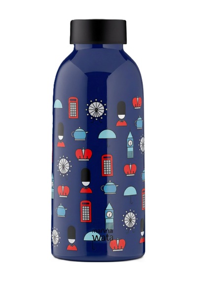 Mamawata London Paslanmaz Çelik Termos Matara 470 Ml Sızdırmaz Yalıtımlı Suluk Lacivert