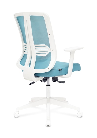 Zeon Büro Ofis Sistemleri // Comfort Cool Mint Ofis Çalışma Koltuğu Beyaz - Mavi