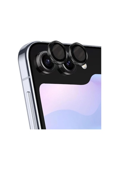 Galaxy Z Flip 5 Valdez Metal Kamera Lens - Siyah