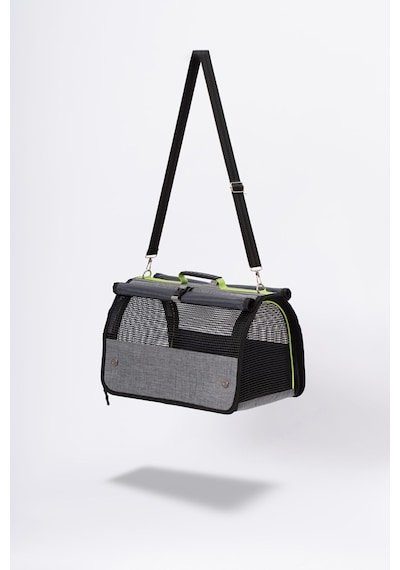 Missidea Brave Paws Flybag Fileli Kedi Ve Köpek Taşıma Çantası Havayolu Uyumlu Gri