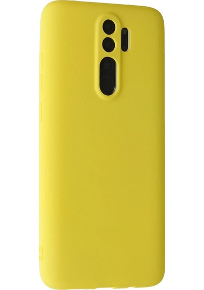Gld-spt- Newface Xiaomi Redmi Note 8 Pro Kılıf First Silikon - Sarı