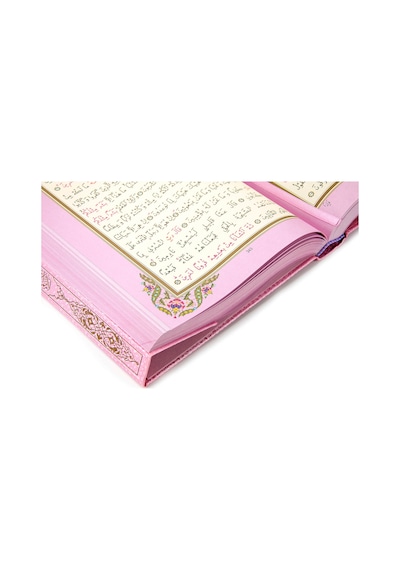 Benim Kuranım - Sade Arapça - Hafız Boy - Pembe Kapak - Mühürlü -