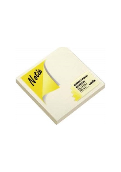 Notix Pastel Sarı Yapışkanlı Not Kağıdı 100 Yp 75X75 Mm