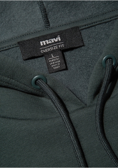 Mavi - Mavi Logo Baskılı Kapüşonlu Yeşil Sweatshirt 067149-71598 Yeşil Mavi - Mavi Logo Baskılı Kapüşonlu Yeşil Sweatshirt 067149-71598 Yeşil