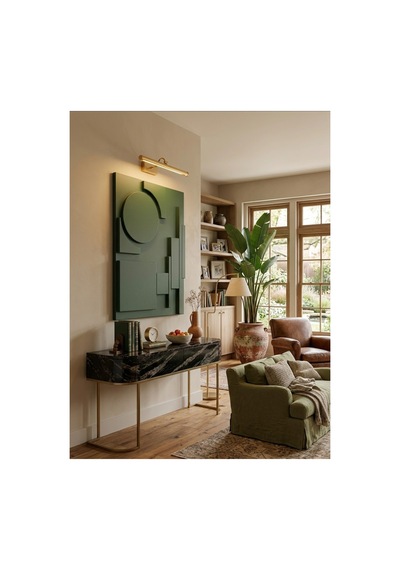 Modern Geometrik Tasarım Tamamı Suntalam Kabartmalı Dekoratif Duvar Tablosu Haki - 943212241 Haki