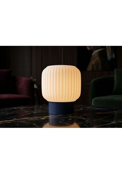 Evona Model - Led Abajur - Masa Lambası - Usb 5v İle Çalışır - Slim Led Aydınlatması Dahildir - Dekoratif Lamba - Renk Seçenekli Çok Renkli