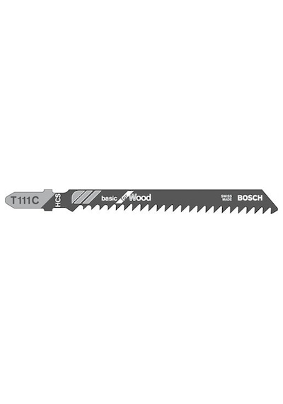 Bosch T 111 C Basic For Wood Dekupaj Testeresi Bıçağı 5'Li - 2608630033