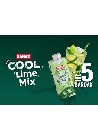 Dimes Cool Lime Mix 310 Ml X 12 Adet