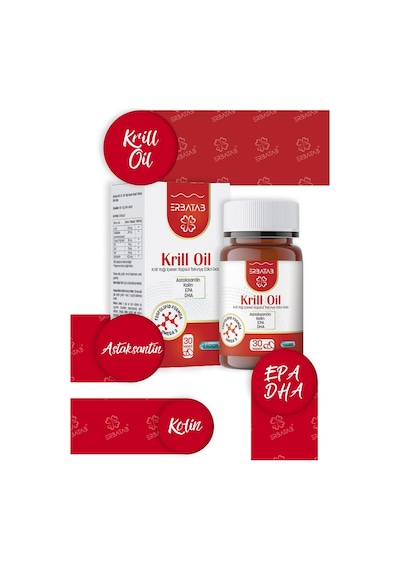 Erbatab Krill Oil 500 Mg 30 Kapsül
