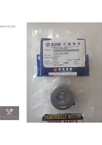 Sym Mio 100 Piston  Standart Boş Piston