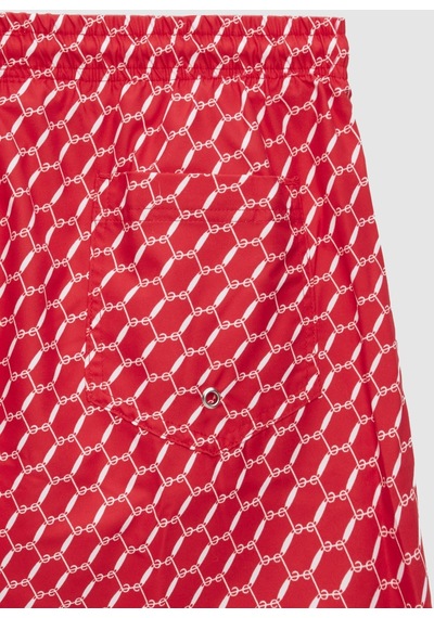D's Damat Regular Fit Kırmızı Baskılı Şort Mayo 0ec62ap33613m Kırmızı