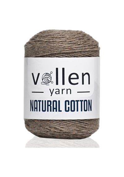 100gr/200mt Premıum Doğal Koton Amıgurumi Ve Punch Ipi,tığ Işi El Örgü Ipi,bej