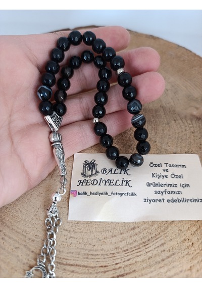 Doğaltaş Tespih/ Akik Taşı Tespih 1042