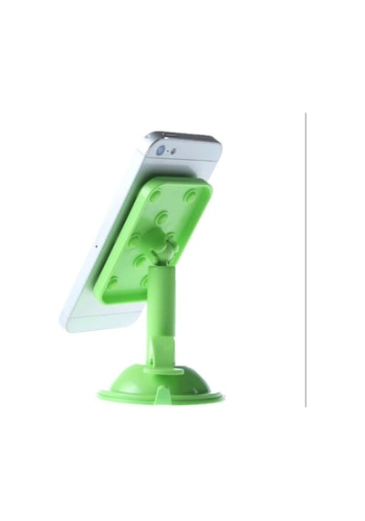 Pazarız 8 Vantuzlu Araç Içi Telefon Tutucu -siyah Realme C2 Uyumlu Gri