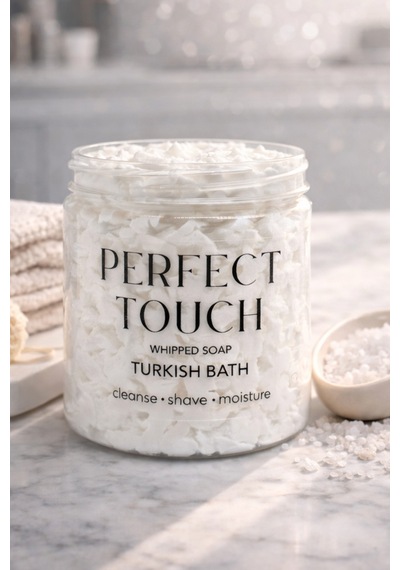 Purivo Perfect Touch Turkish Bath Whipped Soap Geleneksel Türk Hamamı Krem Sabunu 150 Gr.