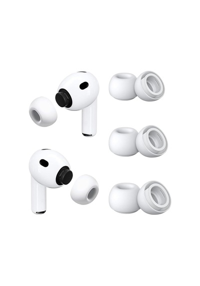 Airpods Pro 3 Uyumlu Toz Filtreli Premium Silikon Yedek Kulaklık Uçları Seti S/m/l