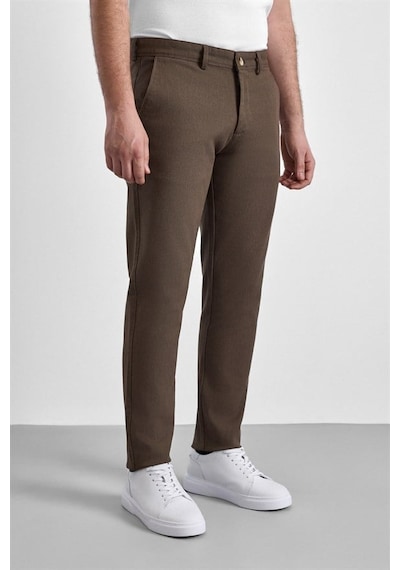 Süvari Bej Slim Casual Pantolon Pn2020500745-bj3