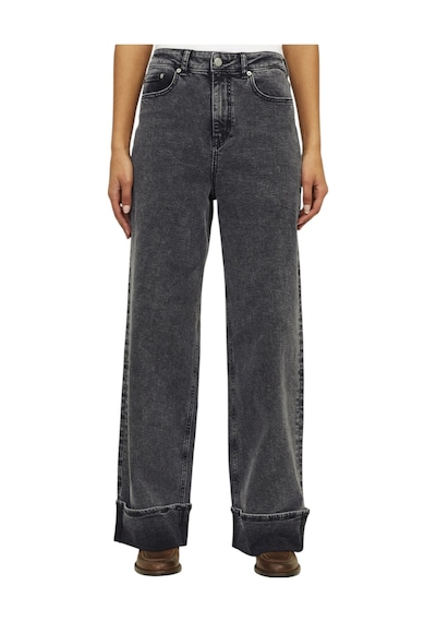 Jack & Jones Kadın Geniş Katlı Gri Jeans 12260688 Gri