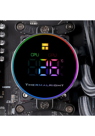 Frozen Magic 360 Digital Argb Black V2 360mm Intel Amd Uyumlu İşlemci Sıvı Soğutucu Diğer