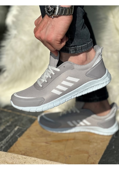 Günlük Erkek Sneaker Fileli Bağcıklı Rahat Esnek Dikiş Detaylı Yürüyüş Spor Ayakkabı 1453 Buz - Beyaz Günlük Erkek Sneaker Fileli Bağcıklı Rahat Esnek Dikiş Detaylı Yürüyüş Spor Ayakkabı 1453 Buz - Beyaz