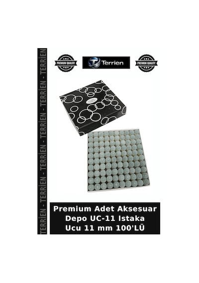 Premium Adet Aksesuar Depo Uc-11 Istaka Ucu 11 Mm 100'lü