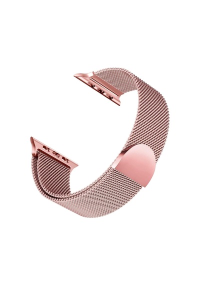 Apple Watch Series 10 42mm Kordon Luxe Metal Twist Iridescent Apple Watch Series 10 42mm İle Uyumlu Kordon, Akıllı Sa Çok Renkli