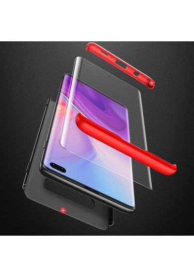 Galaxy S10 Kılıf Zore Ays Kapak Gold