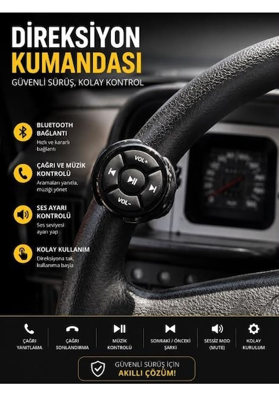 Kablosuz Direksiyon Kumandası Js-6swc Diğer
