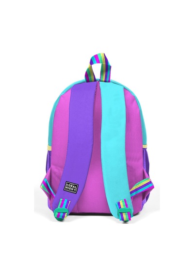 Minik Yuva Sırt Çantası Pembe Pastel Renkli İki Bölmeli 23559
